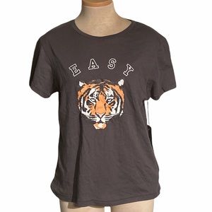 Wildfox Easy Tiger Keke Tee Graphic Size S NWT